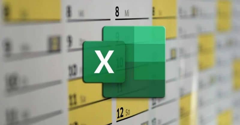 Fondo con logo de Microsoft Excel