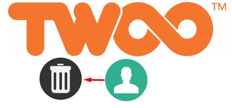 Flecha del logo de la aplicación de basura