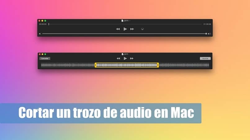 pista de audio mac