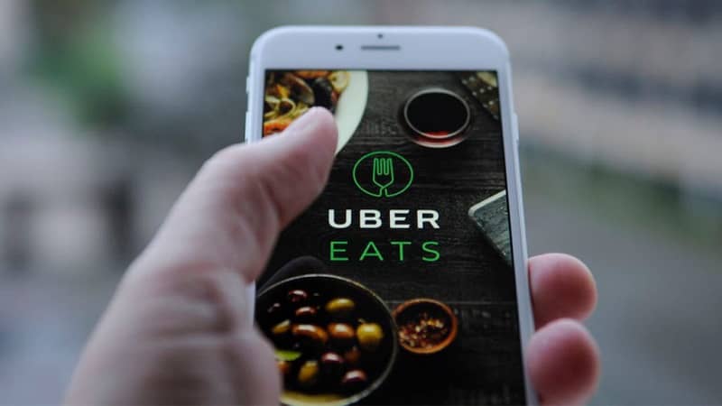 Aplicación móvil Uber eats 
