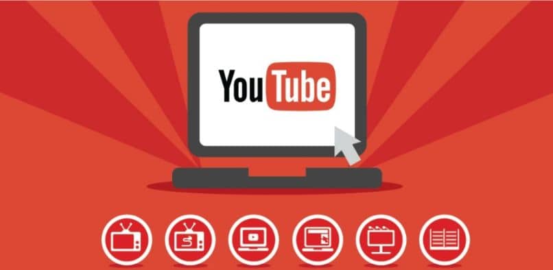 logotipo de la computadora de youtube