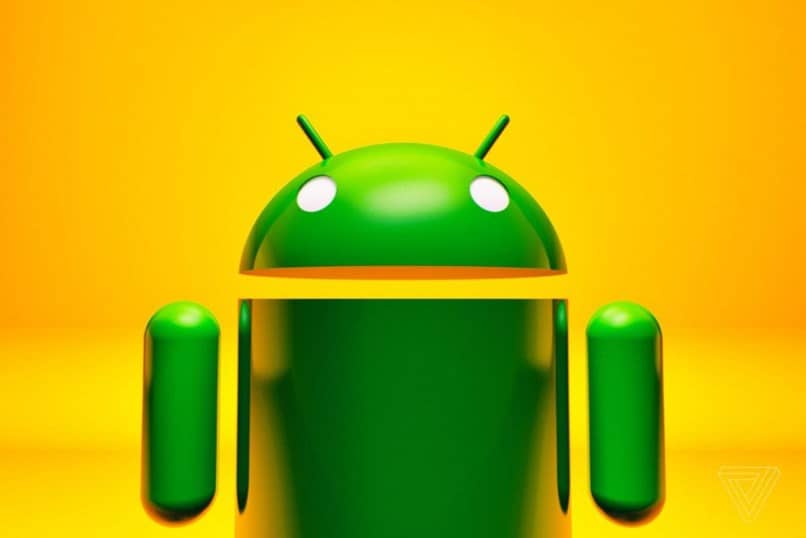 Robot verde Android