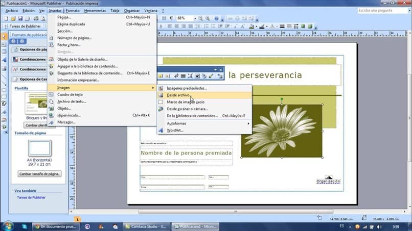 Editor de flores de Microsoft