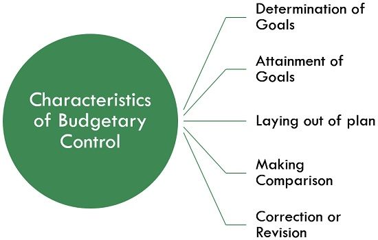 Características del control presupuestario